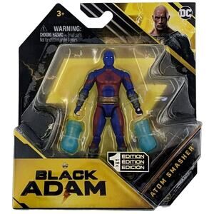 Spin Master DC Movie Black Adam Atom Smasher 4” Figure 1st Edition NEW 2022